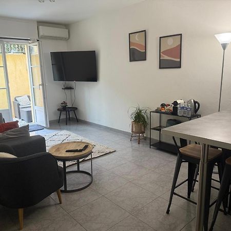 Detente Bas De Villa Jacuzzi, Piscine A 15 Min De Nice カロ エクステリア 写真